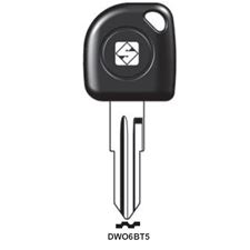 Picture of DWO6BT5 Transponder Key Blank for Daewoo (CASE ONLY)