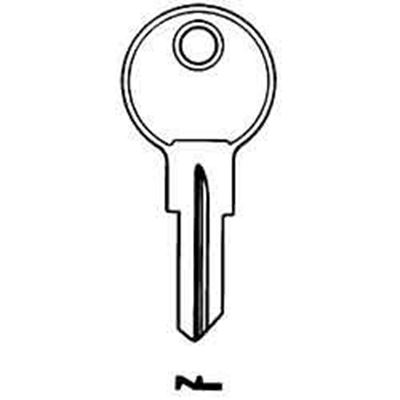 Picture of Hudson Cylinder Key Blank