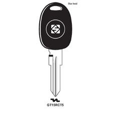 Picture of GT15RCT5 Transponder Key Blank for Fiat (CASE ONLY)
