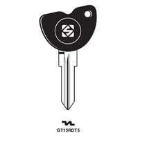 Picture of GT15RDT5 Transponder Key Blank for Piaggio (CASE ONLY)
