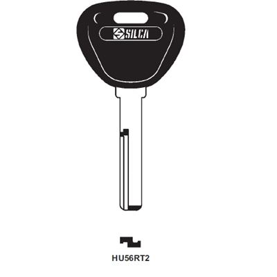 Picture of HU56RT2 Transponder Key Blank for Mitsubishi (CASE ONLY)