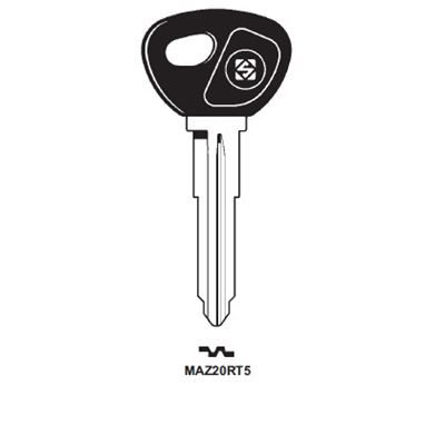 Picture of MAZ20RT5 Transponder Key Blank for Mazda (CASE ONLY)