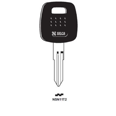 Picture of NSN11T2 Transponder Key Blank for Nissan (CASE ONLY)