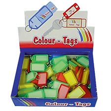 Picture of Budget Plastic Key Tags Small - Assorted Colours
