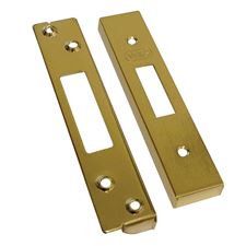 Picture of Rebate Set for Deadlock - 13mm (½") - Polished Brass