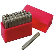 Picture of Marking Punches Set - 2.5mm Letters A to Z