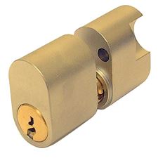 Picture of ASSA 5 Pin External/Internal Scandinavian Double Cylinder (PB)