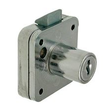 Picture of 19mm Rim Lock Slam Action - Cylindrical Head (Screw Fix)