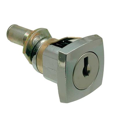 Picture of 23.5mm Multi-Drawer Cam Lock - Square Head (Snap-In Fix)