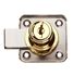 Picture of Cabinet Lock For Metal & Wood Furniture - KD - Brass Plated