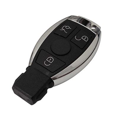 Picture of Mercedes Three-Button Chrome Key Case Style