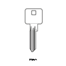 Picture of Silca ZO1 Zoo Cylinder Key Blank