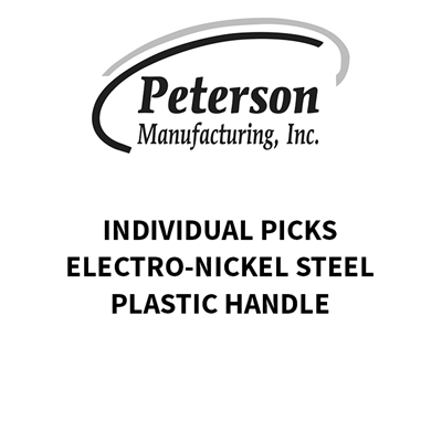 Picture of Peterson Electro-Nickel Steel Individual Picks 0.025"