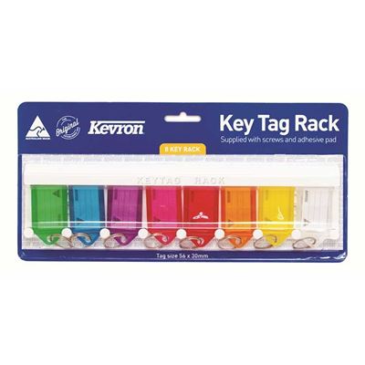 Picture of Kevron Key Tag Rack with 8 key Tags