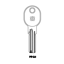 Picture of Silca IE15 Iseo Dimple Cylinder Key Blank