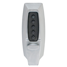Picture of Kaba Simplex 7106 Digital Lock - Light Duty Rim Deadlocking Latch - Satin Chrome