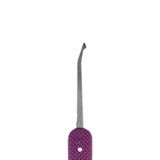 Picture of Peterson Hooked Diamond Pick - Government Steel Stainless Slender 0.018"