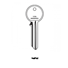 Picture of Genuine Union 112A 6-Pin Cylinder Key Blank for Union