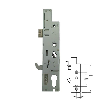Picture of Fullex XL UPVC Lock Gearboxes - 45mm Backset