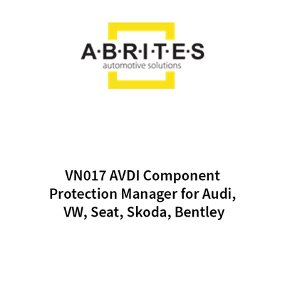 Picture of VN017 AVDI Component Protection Manager for Audi, VW, Seat, Skoda, Bentley