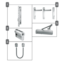 Picture of Abloy Electric Lock Package 3E - Narrow Doors