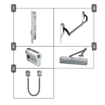Picture of Abloy Electric Lock Package 3P - Narrow Doors