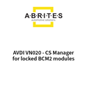 Picture of AVDI VN020 - CS Manager for Locked BCM2 modules