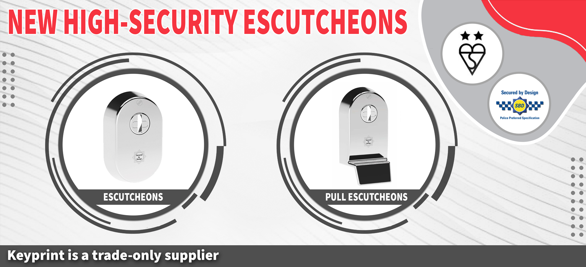 New Security Escutcheons