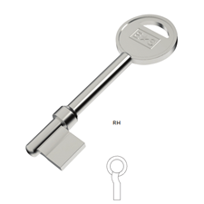 Picture of Genuine Eurospec 5300 Mortice Key Blank - Right Hand