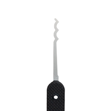 Picture of Peterson Bogie 2 - Government Steel Pick 0.025" - Plastic Handle