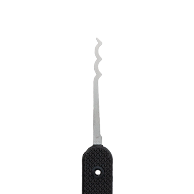 Picture of Peterson Bogie 3 - Government Steel Pick 0.025" - Plastic Handle
