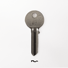Picture of Keyprint CS1 (CS206) Cylinder Key Blank for Cisa
