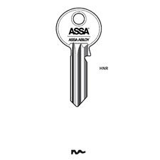 Picture of Genuine HNR 5 Pin Cylinder Key Blank for ASSA/RUKO