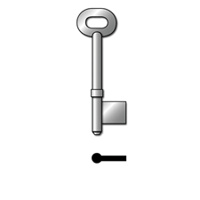 Picture of RST 7261 Mortice Key Blank For Legge (J Series)