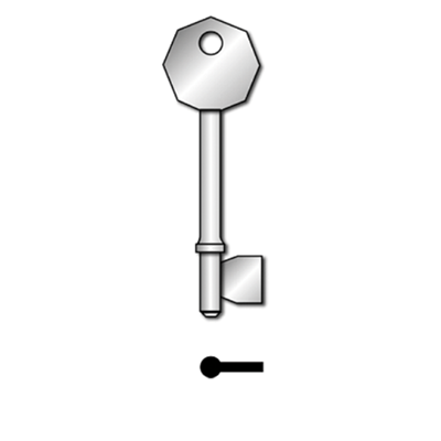 Picture of RST 6935 Mortice Key Blank for Legge, Asec