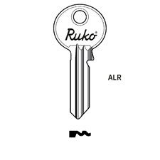 Picture of Genuine ASSA/RUKO ALR 5 Pin Cylinder Key Blank
