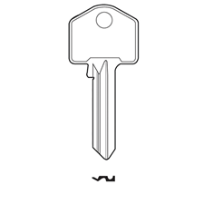 Picture of WMS8 Cylinder Key Blank for WMS