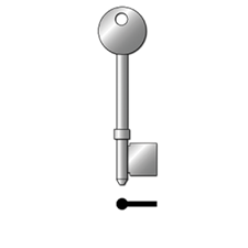 Picture of RST 7128 Mortice Key Blank For Securefast