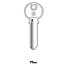 Picture of Silca TL3 Cylinder Key Blank for Tri-Circle