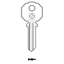Picture of Silca PF092 Cylinder Key Blank for Prefer