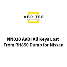 Picture of NN010 AVDI All Keys Lost from RH850 Dump for Nissan
