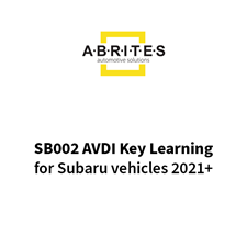 Picture of SB002 AVDI Key Learning for Subaru vehicles 2021+