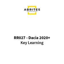 Picture of RR027 - AVDI Dacia 2020+ Key Learning