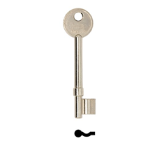 Picture of HD B599ANP Mortice Key Blank for Eclipse Mortice Locks