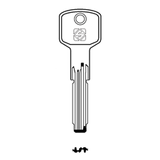 Picture of SILCA AB48 Key Blank To suit Abus Dimple Cylinders