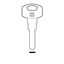 Picture of Silca YA101 Yale Dimple Cylinder Key Blank