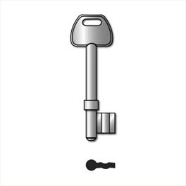 RST 460 LH Mortice Key Blank for ERA Mortice Locks