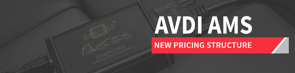 New Pricing Structure For The AVDI AMS (Section) 1