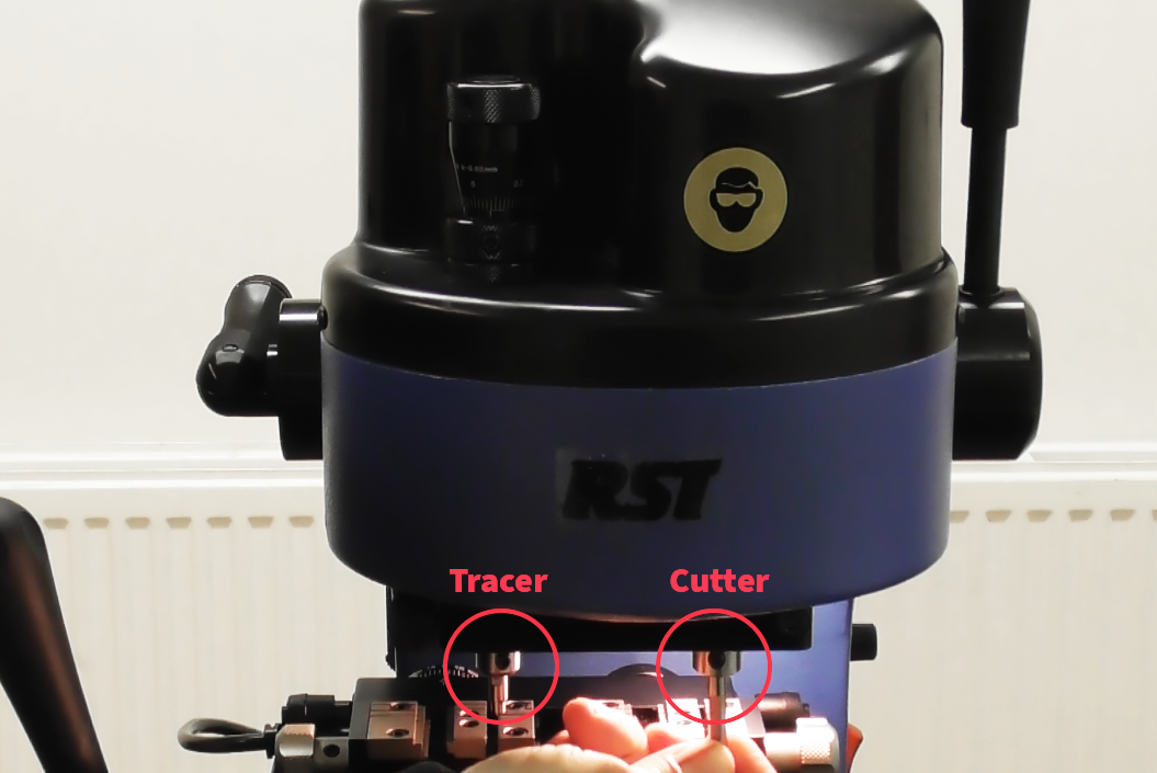 How To Calibrate Your RST Mustang Key Machine To Cut Dimple Keys (Section) 4