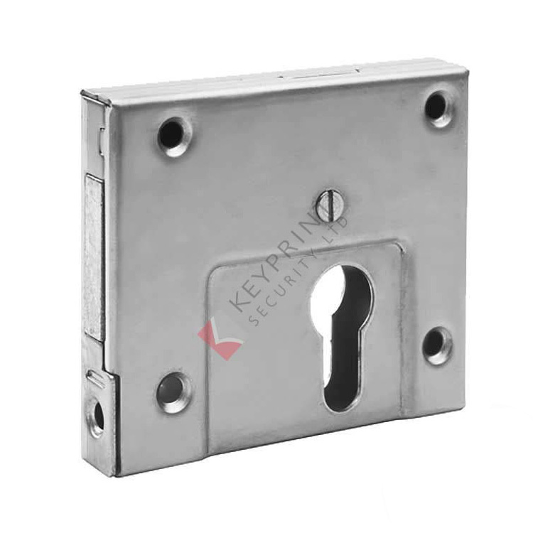 Gate Lock No.49 - Rim Lockcase Euro Profile 60mm Backset